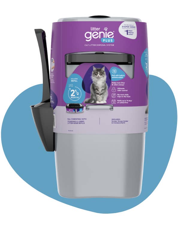 Litter Genie Plus Pail, Black for wholesale by Litter Genie