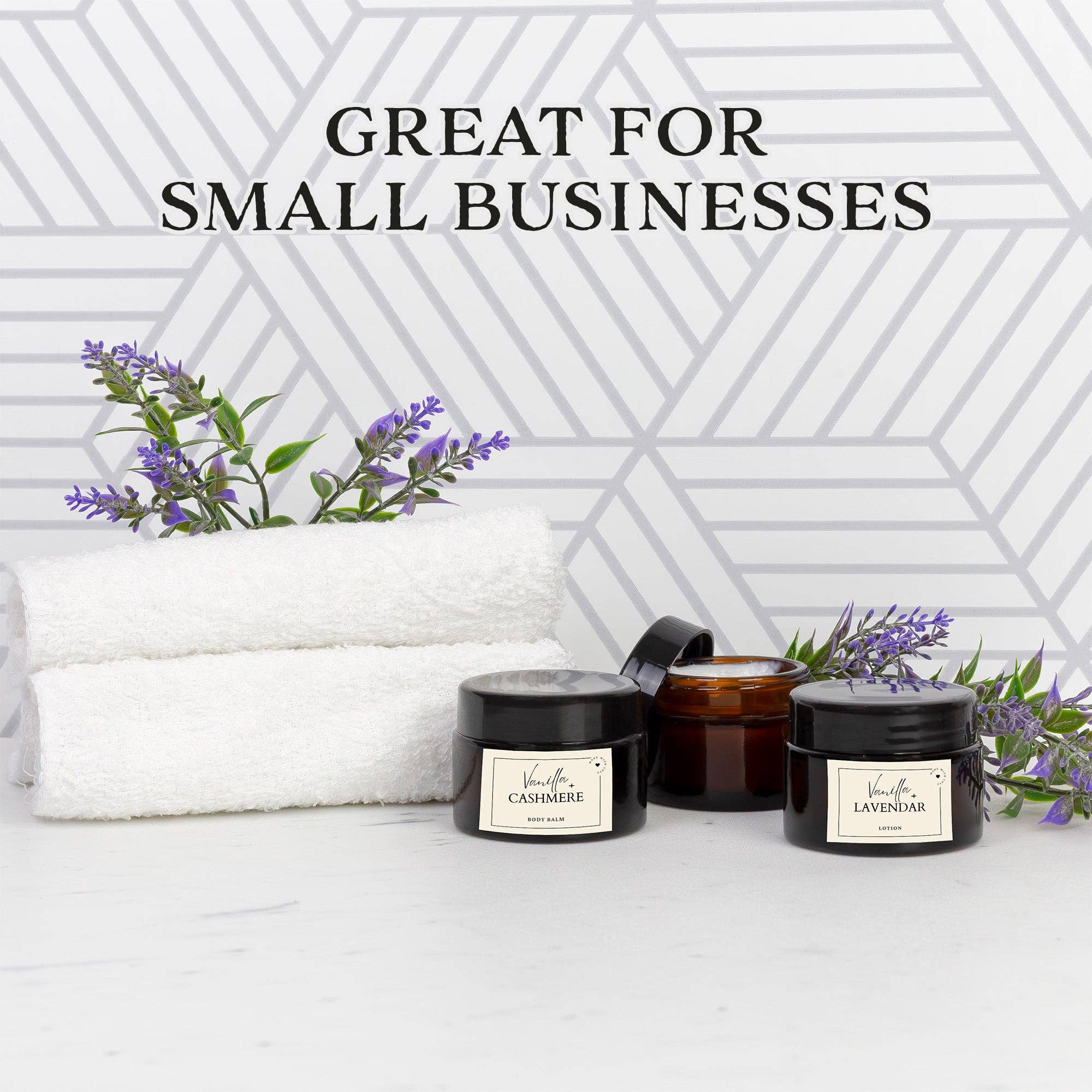 Kurated Korner - Vendita all'ingrosso Barattoli - Barattoli in vetro ambra da 30 ml (12 pezzi)3