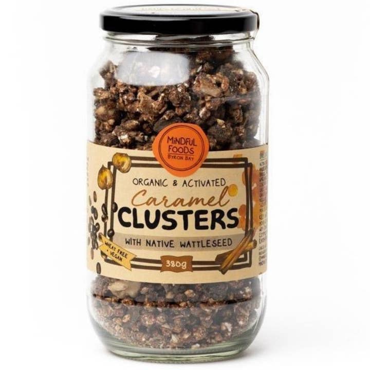 Mindful Foods - Wholesale Nuts - Clusters - Caramel Wattleseed - LRG - 350g