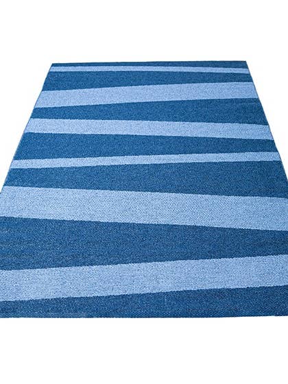 Åre matta blå/ljusblå 150x200 cm för wholesale av Sofie Sjöström Design