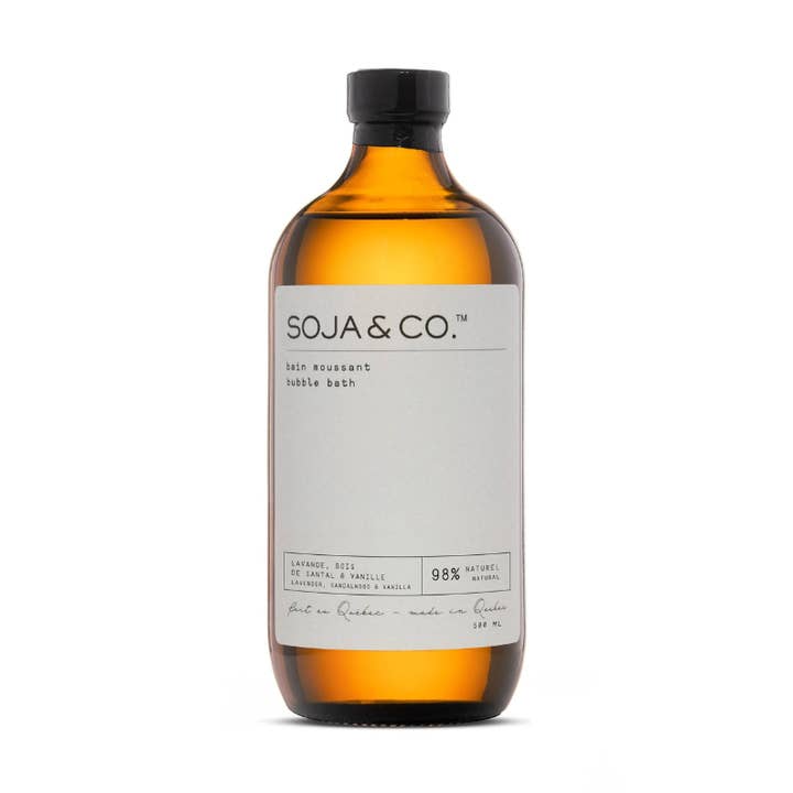 SOJA&CO.® - Wholesale Bubble Bath - Bubble Bath | Lavender, Sandalwood & Vanilla