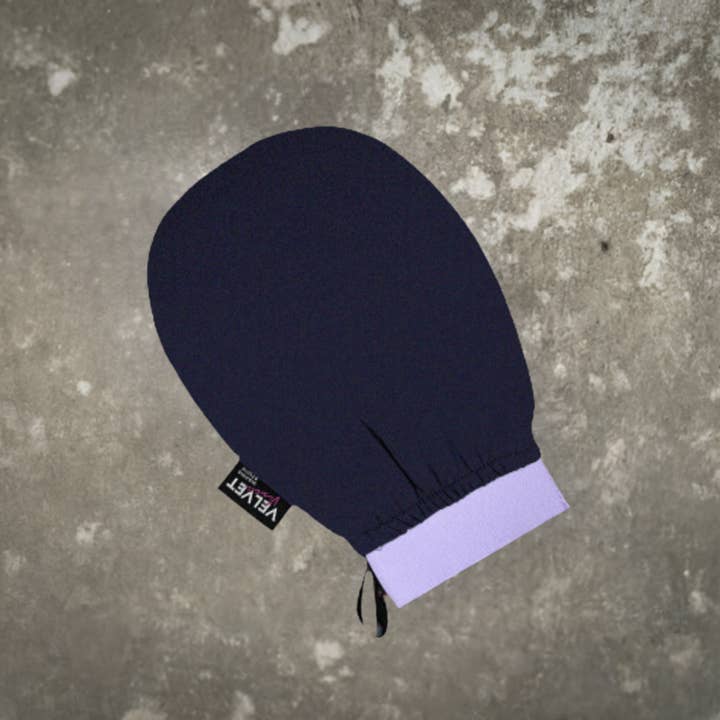 Silk Exfoliator Mitt (Box of 10) for wholesale by Velvet Vixen Wax