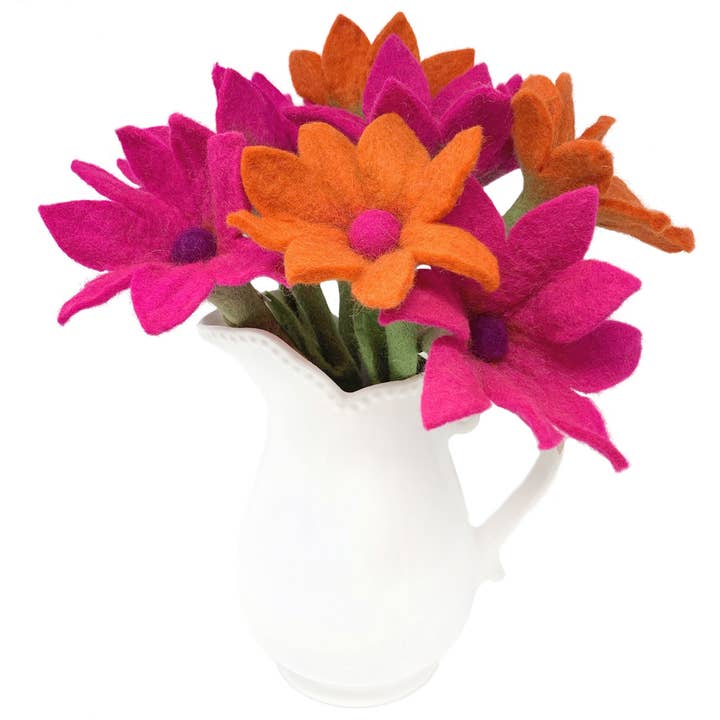 Felt Flower Cosmos for wholesale by Hamro Village