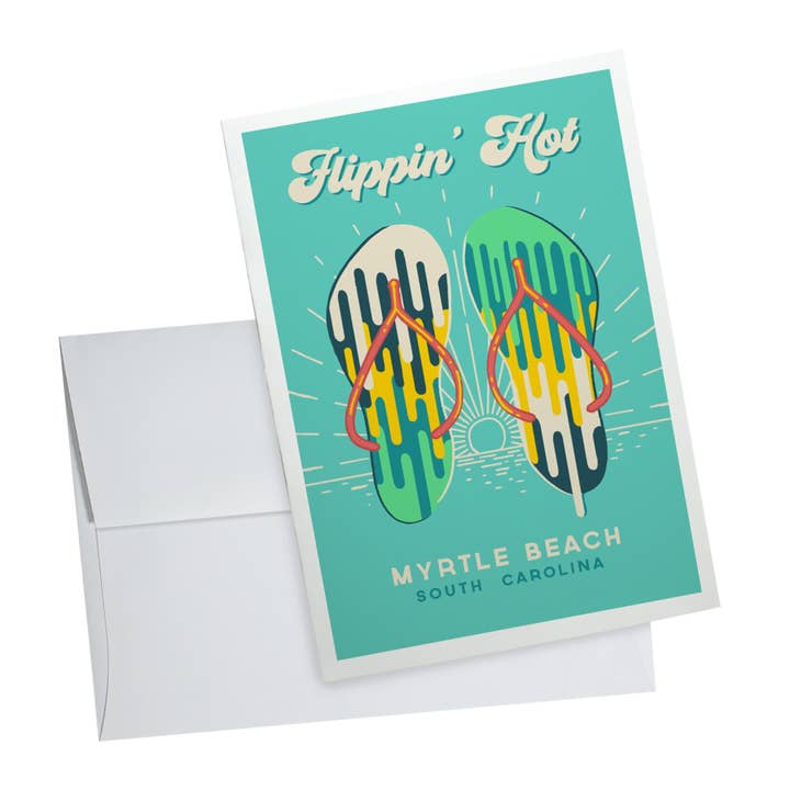 Notecard 108335 Myrtle Beach, Carolina del Sud, Sweet Relief per la vendita all'ingrosso da parte di Lantern Press