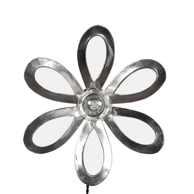 COSYDAR-DECO - Wholesale Wall Mirror - LULE Nickel Silver Wall Lamp - 30cm0