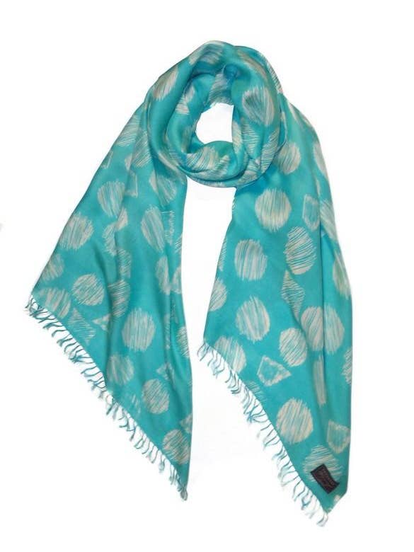 Doodle Silk for wholesale by Cashmere Wrappings