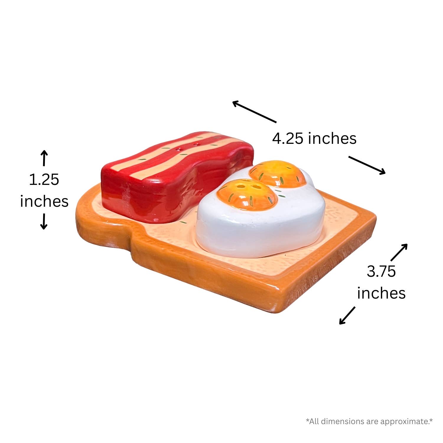 Streamline - Wholesale Zout-en pepersetje - ‘Breakfast is Served’ zout- en peperstel met eieren en spek5