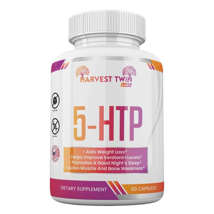 Harvest Twin Labs - Wholesale Oral Supplement/Vitamin - 5-HTP Mood Enhancer Supplement for Increased Serotonin Levels