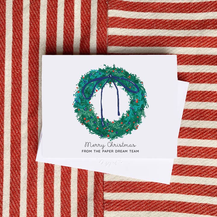 Ramus & Co. - Wholesale Season's Greetings Card - Semi-custom Holiday Card 🎄