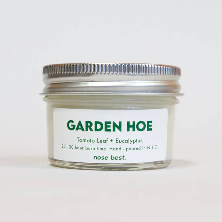 Nose Best Candles - Wholesale Jar/Filled Candle - Garden Hoe - Tomato Leaf & Eucalyptus Soy Candle