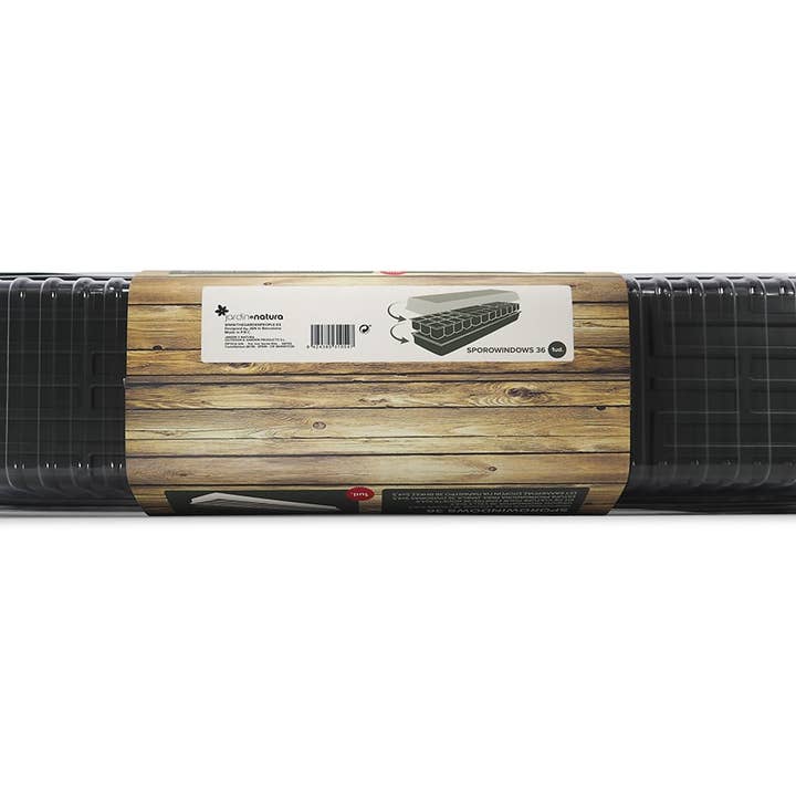 JARDIN Y NATURA OUTDOOR & GARDEN PRODUCTS SL - Wholesale Planting/Potting Soil - 36-cell seedbed with cover - SPOROWINDOWS 36