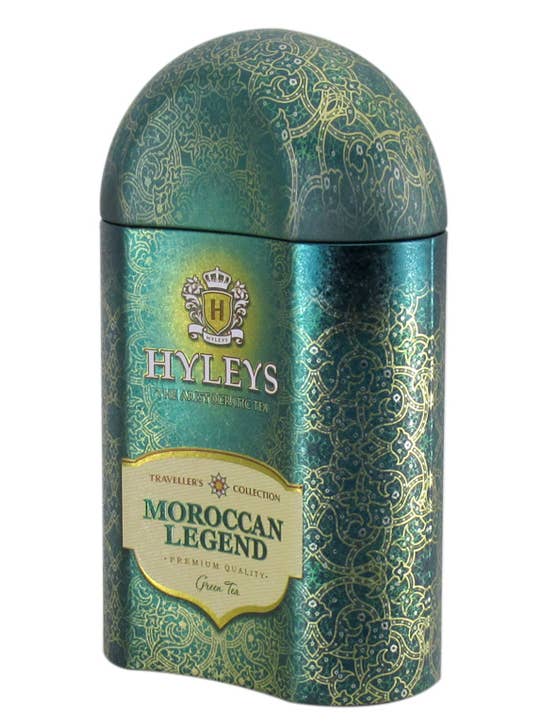 3.52 oz Travelers Collection Moroccan Legend- loose leaf tea in tin for wholesale by Mekor LLC