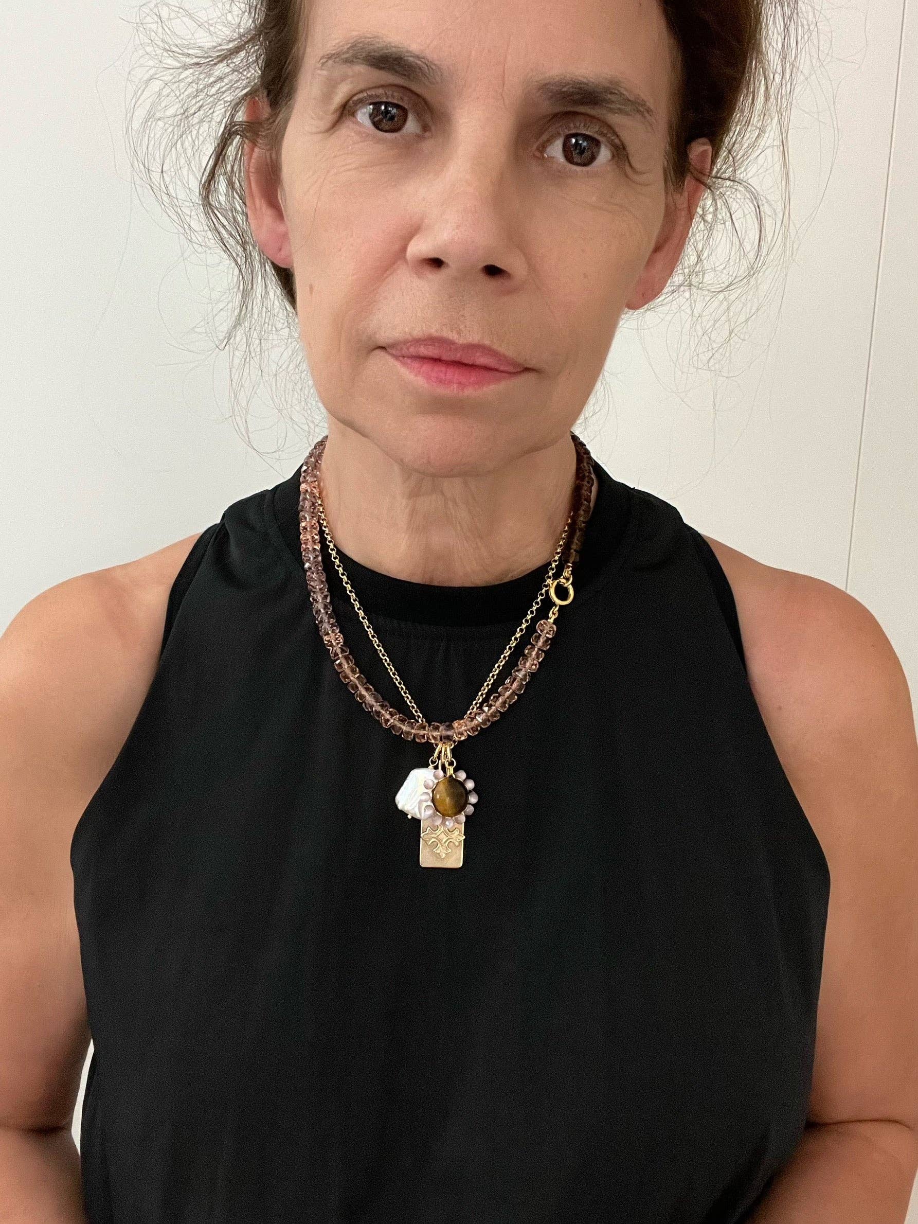 Sandrine France Studio - Vendita all'ingrosso Collane di perline/perle - Collana Erica1