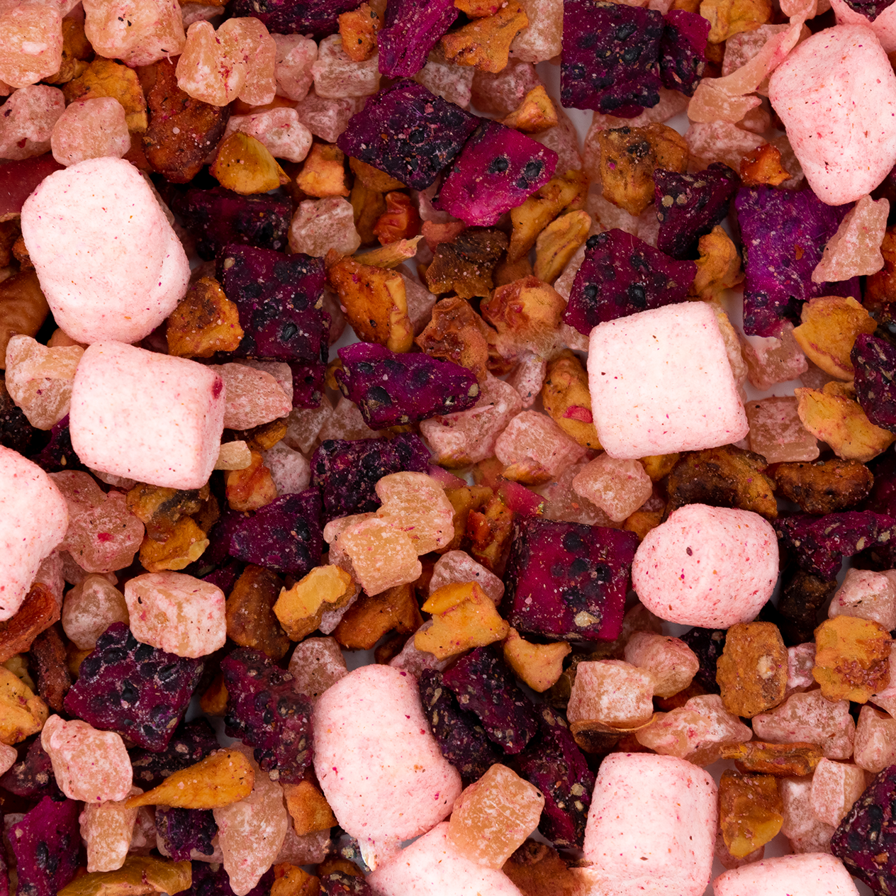 MysteryTea® - Vendita all'ingrosso Tisane salutari e depurative - Soft Marshmallow - Infuso Lampone e Marshmallow sfuso 100 g1