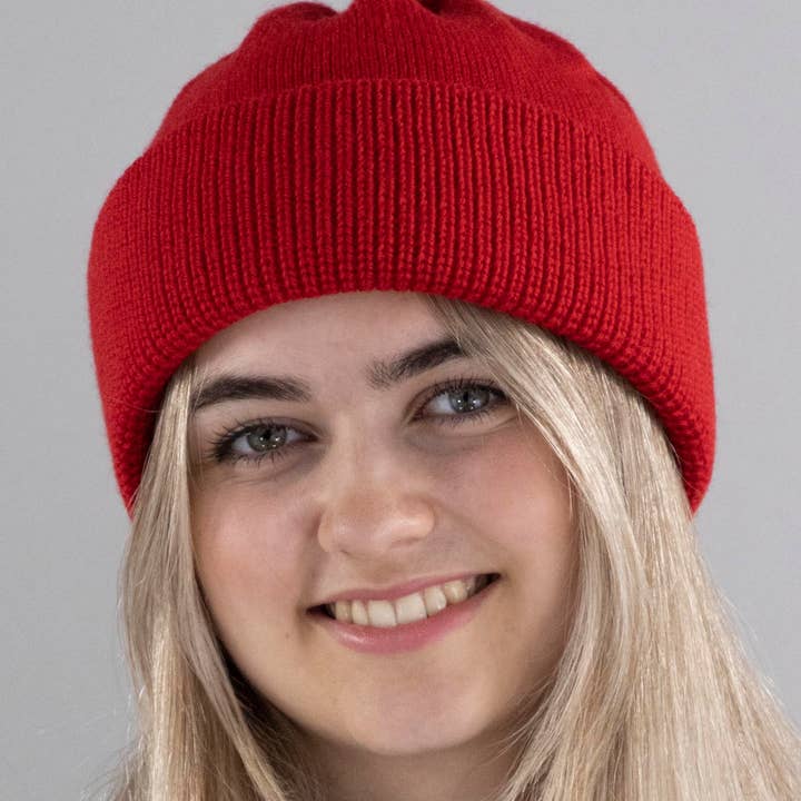 Cadenza Italy Ltd - Wholesale Beanie - Women's - 100% Merino Fishermans Rib Hat7