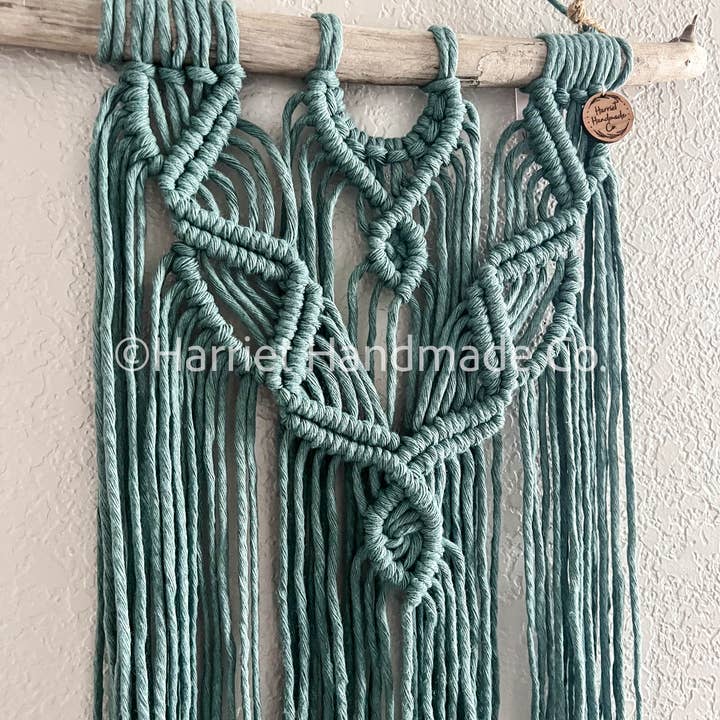 30+ Colors Medium Size Macrame Wall Hanging for wholesale by Harriet Handmade Co.