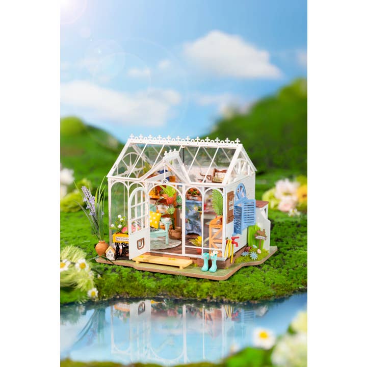 Hands Craft - Wholesale DIY Craft Kit - DIY Miniature House Kit: Dreamy Garden House12