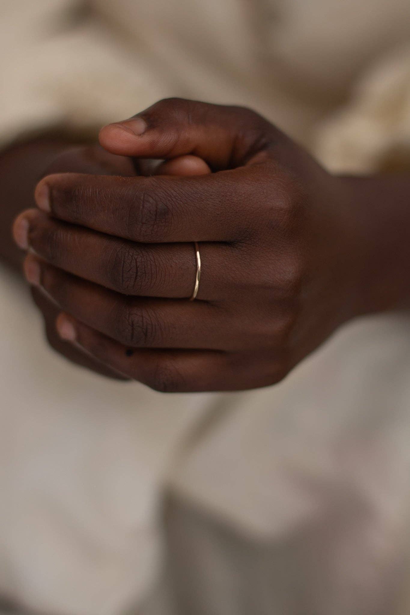 YEWŌ Collective - Venta al por mayor Anillo de banda/apilable - Anillo Anandi3