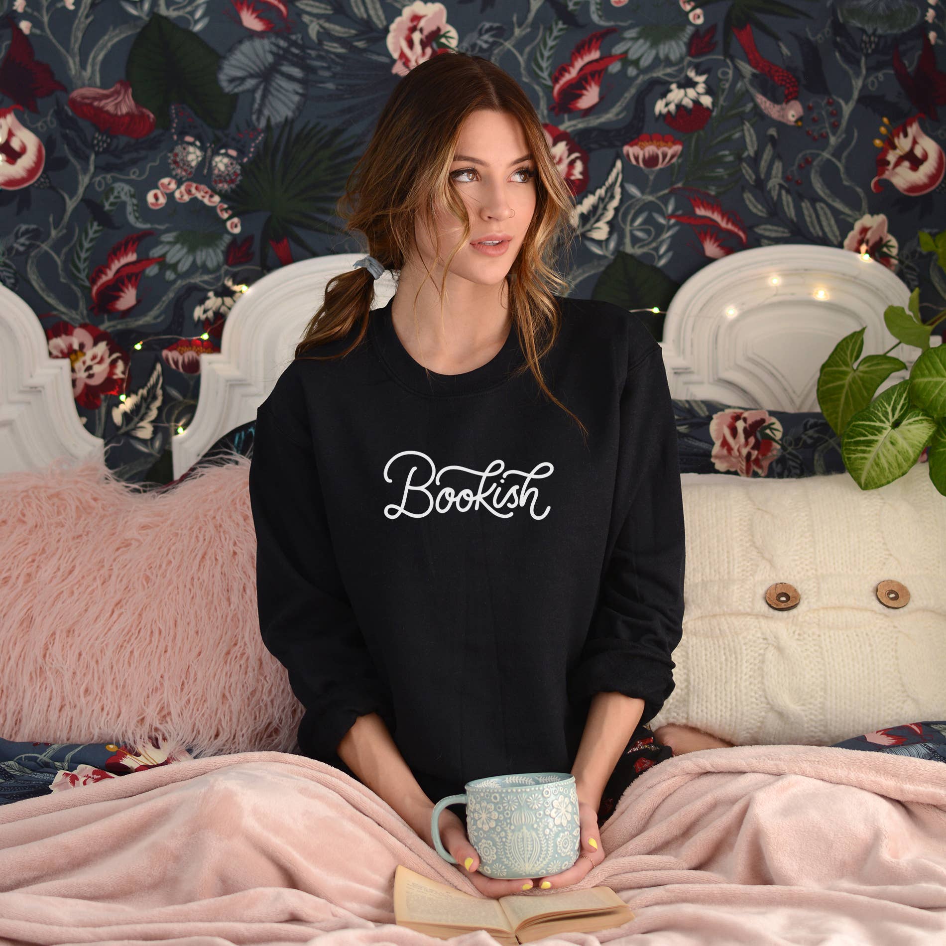 Painted Lavender - Wholesale Graphic Sweatshirt - Women's - Bookish Sweatshirt - Book Crewneck3