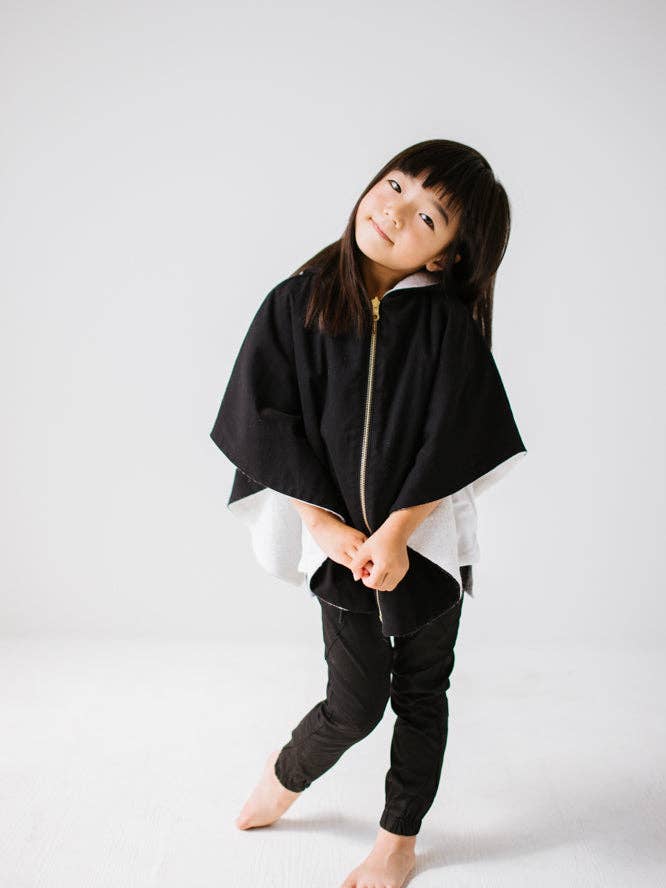 Epoch Reversible Cape for wholesale by Age to Come Apparel