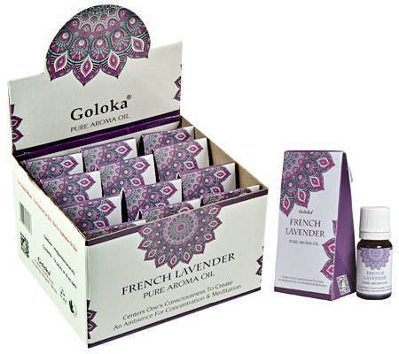 GREENROOTS USA LLC - Wholesale Fragrance Oil - Goloka Pure Aroma Oil 10ml - 1/3 fl.oz. (12 Per Box)6