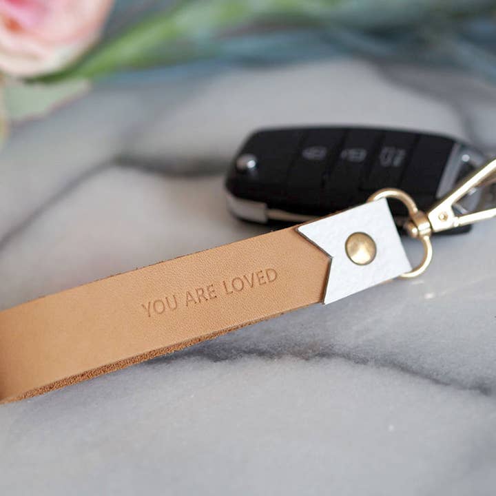 You Are Loved Keychain for wholesale by Harvest Collection