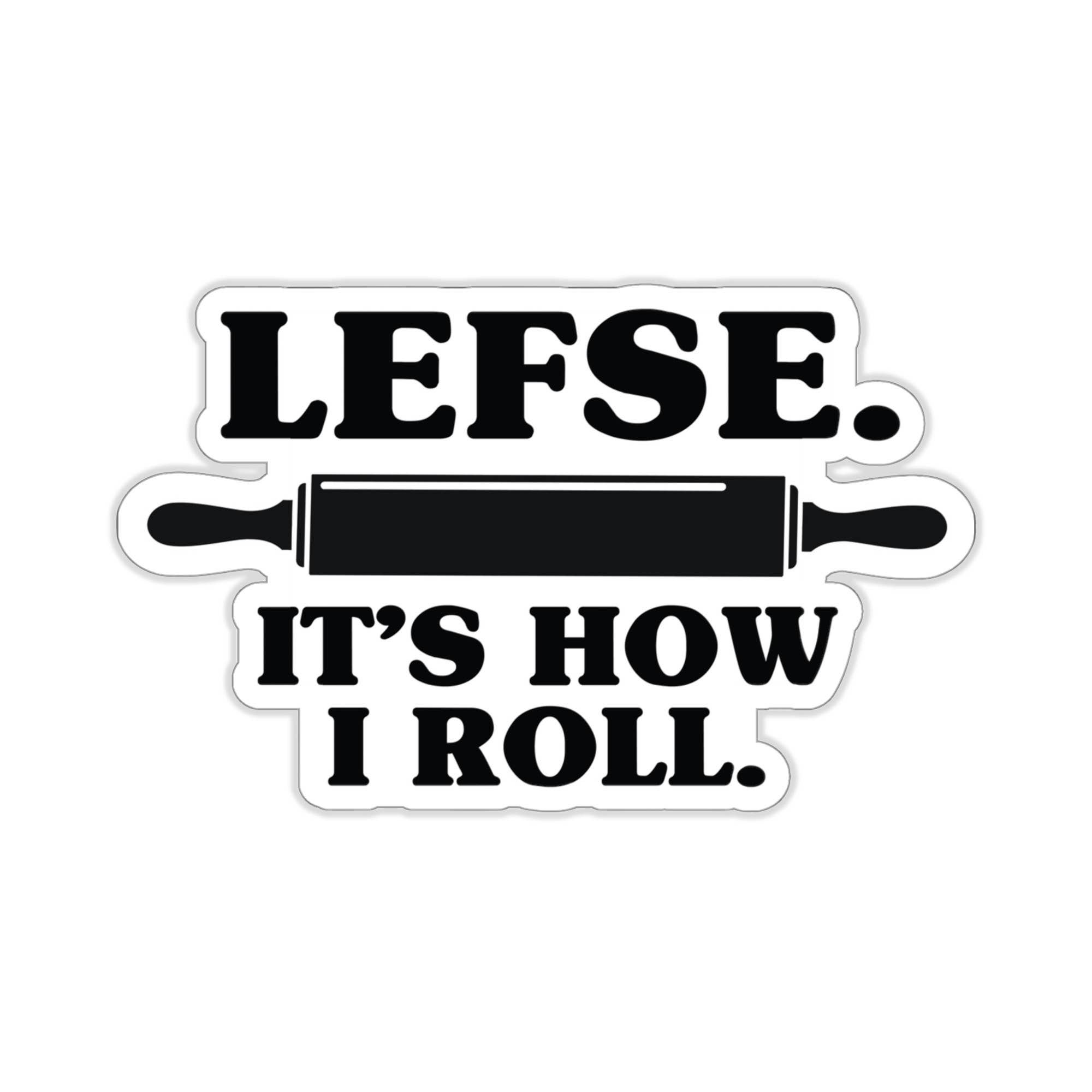 Scandinavian Design Studio - Wholesale Sticker - Lefse It's How I Roll Sticker