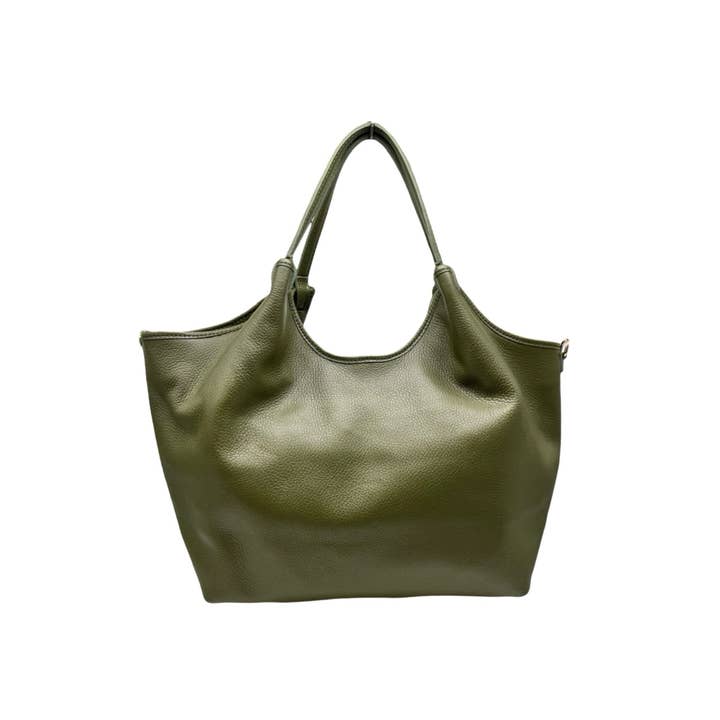 Louisa lee - Wholesale Top Handle Bag - Women's - OLGA GRAINED LEATHER HANDBAG1