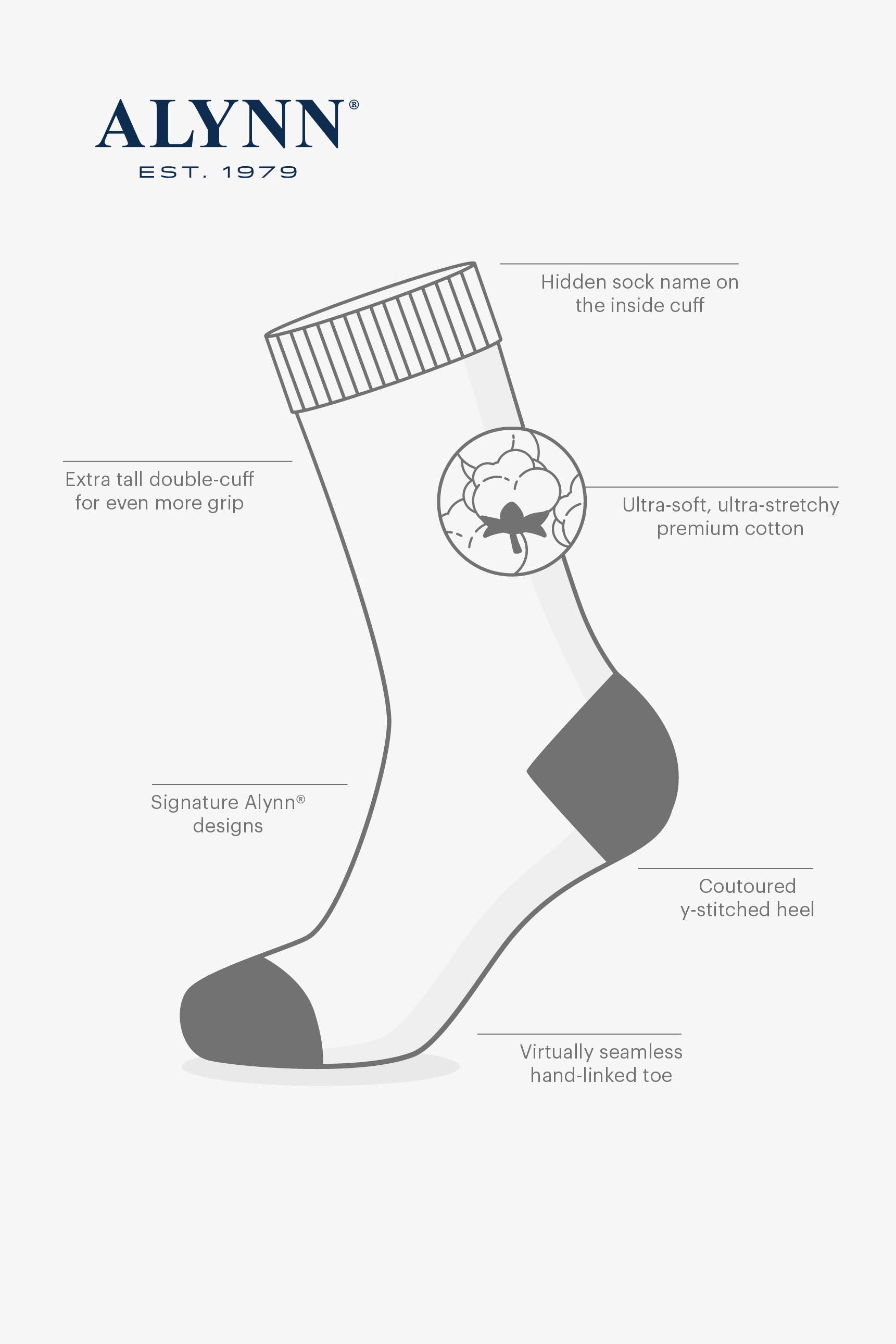 Alynn – Engroshandel Strømper - Unisex – Special Herb - 420 - potteblad Bomuldsstrømper Alyn - CLOSEOUT2