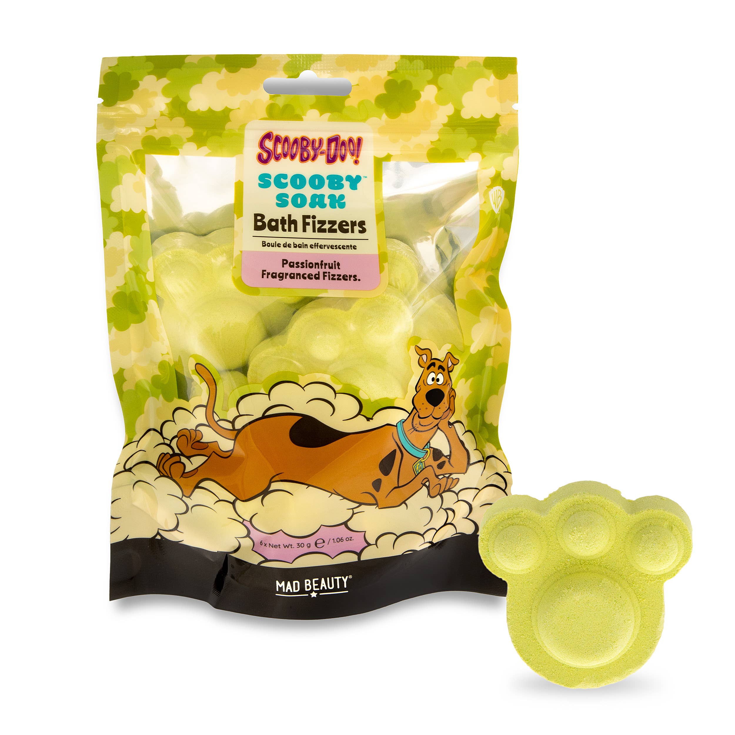 Mad Beauty USA LLC - Wholesale Bath Bomb/Fizz - Mad Beauty Warner Scooby Doo Paw Bath Fizzers1