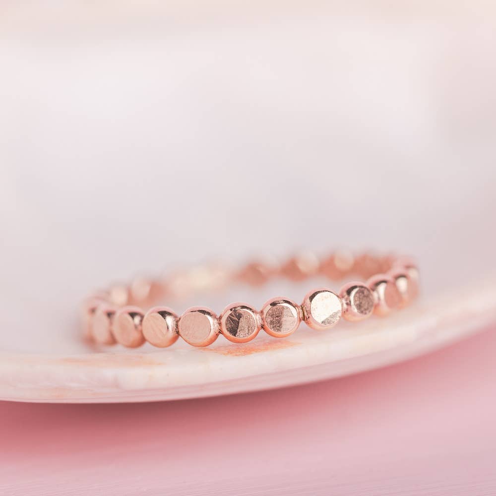 Mineral and Matter - Wholesale Band/Stacked Ring - Mini Rings for Pinkie Ring, Toe Ring, Midi Ring Goldfill5