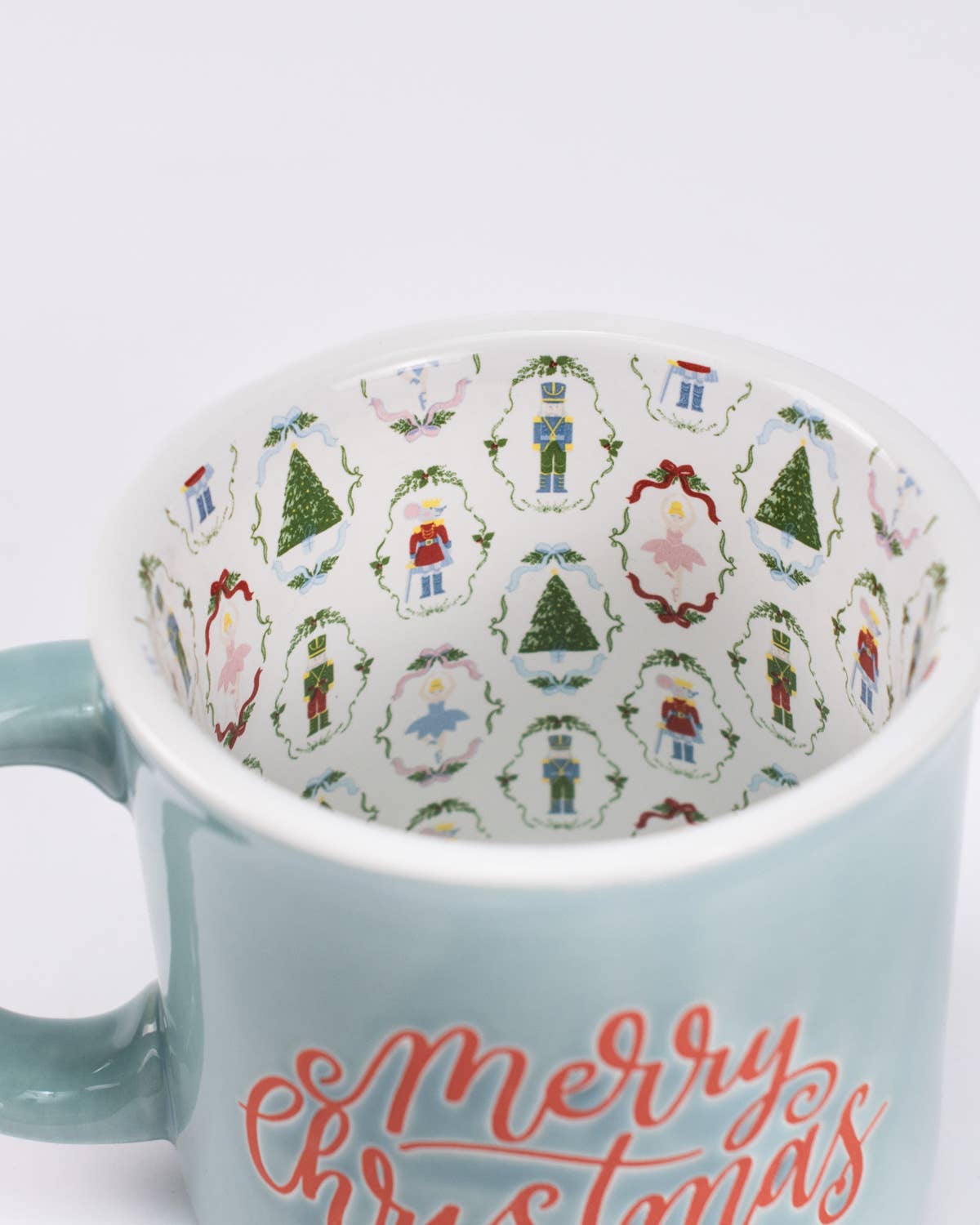 The Royal Standard - Wholesale Coffee Mug - Nutcracker Waltz Mug   Dusk Blue/Multi    14oz1