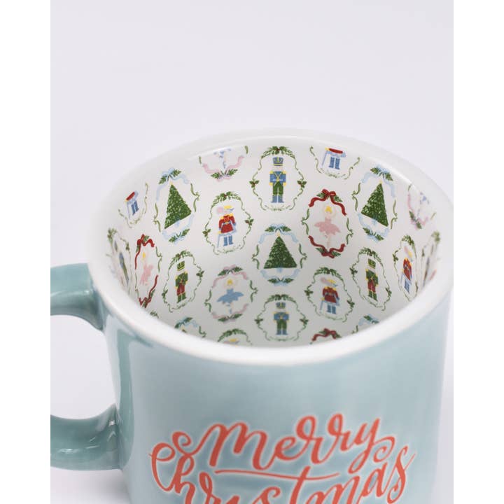 The Royal Standard - Wholesale Coffee Mug - Nutcracker Waltz Mug Dusk Blue/Multi 14oz1