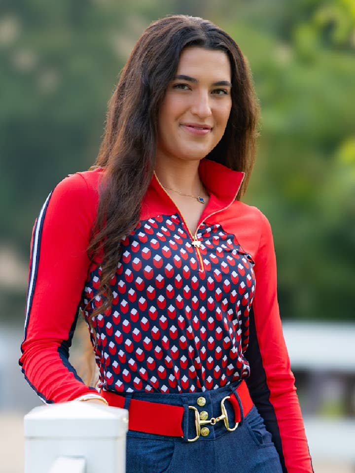 The Team Shirt 2.0. (Long Sleeve) for wholesale by Novella Equestrian