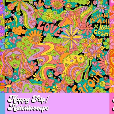 Mellow Mellow - Wholesale Tablecloth - Mellow Tablecloth - Retro Print Square Tablecloth14