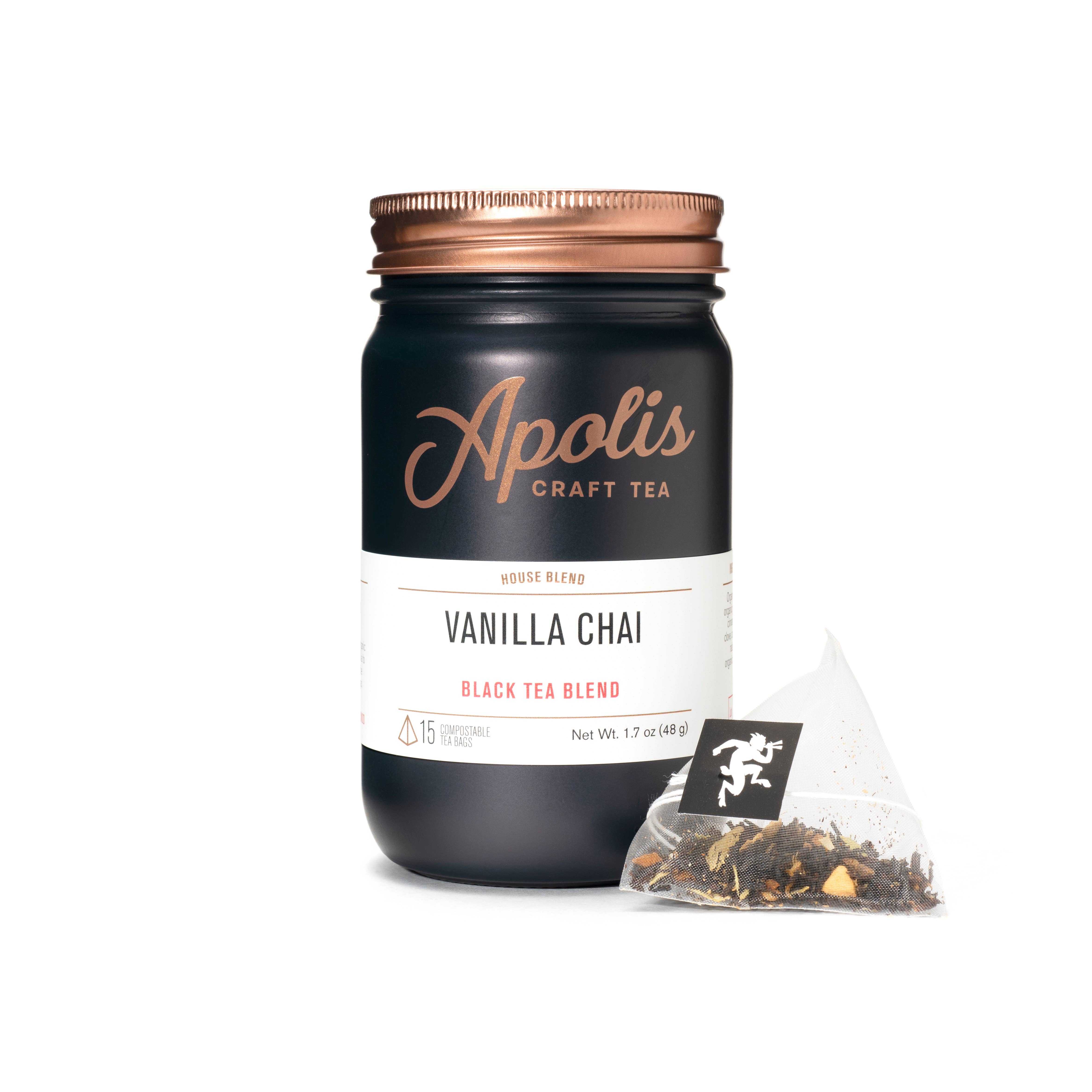 Apolis Tea - Wholesale Tea Bags - Vanilla Chai - Tea Bags