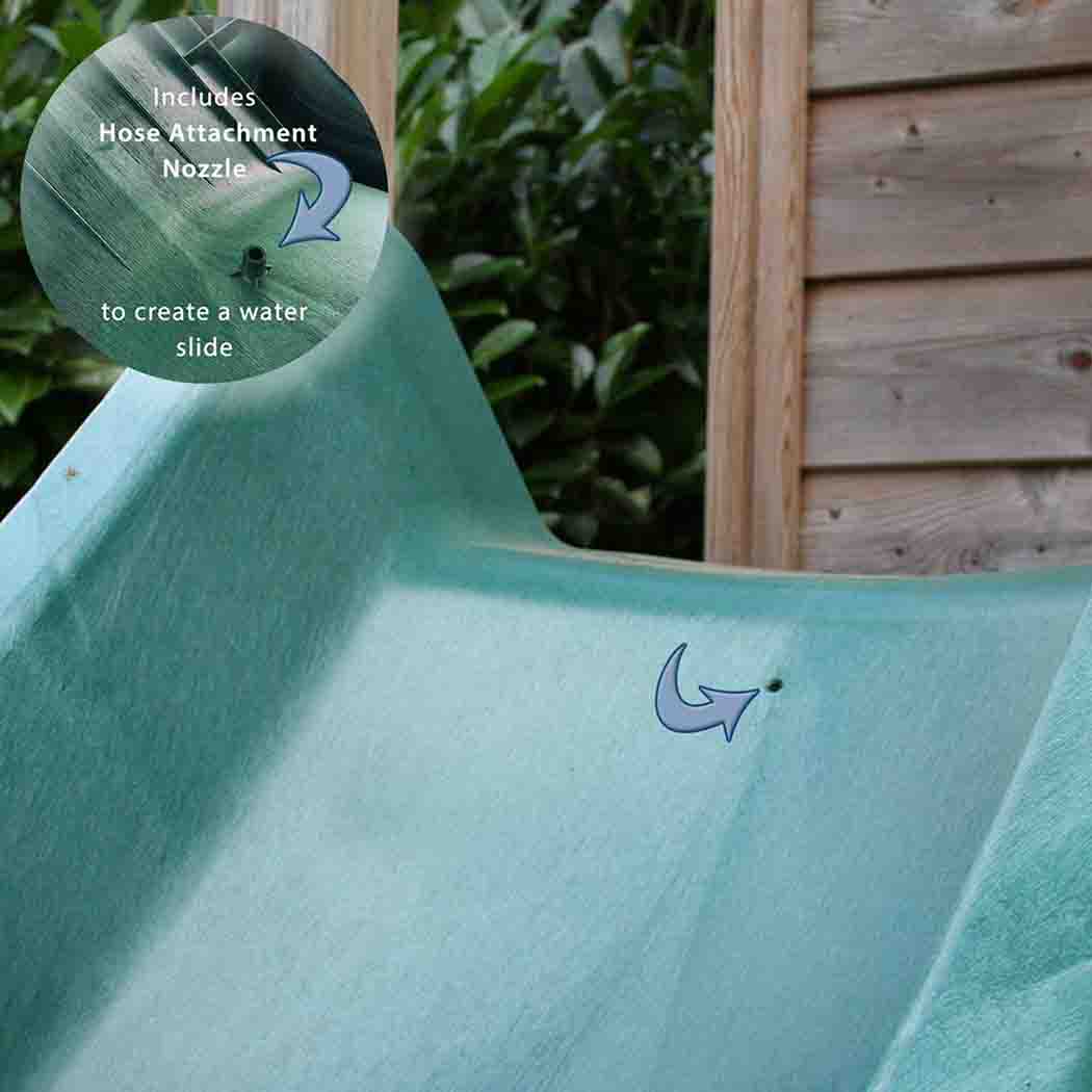 Big Game Hunters – wholesale Sporting game – Child & baby – 2.2m Water Slide - Green Children's Garden Slide3