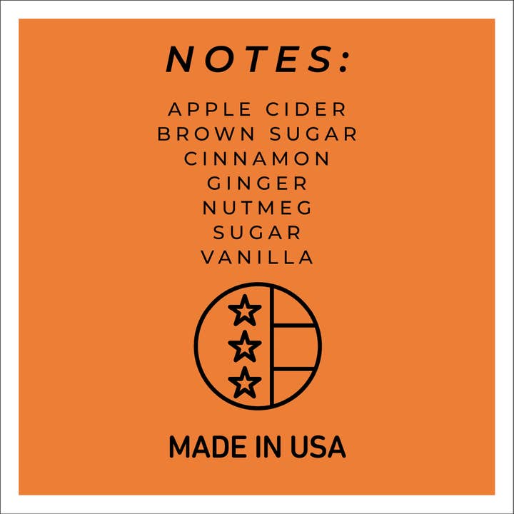 A Cheerful Giver - Wholesale Jar/Filled Candle - KOTL Papa Candle (34oz.) – Apple Cider Donut6