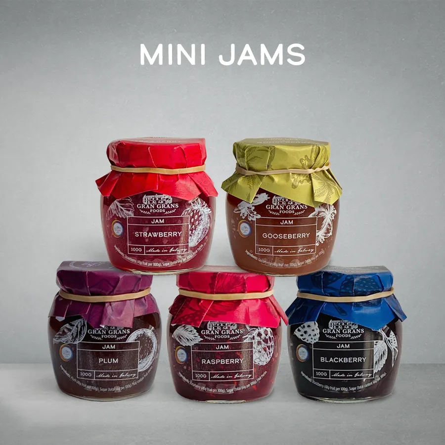 Gran Gran's Foods - Wholesale Jam/Jelly - Selection of Miniature jams and marmalades1
