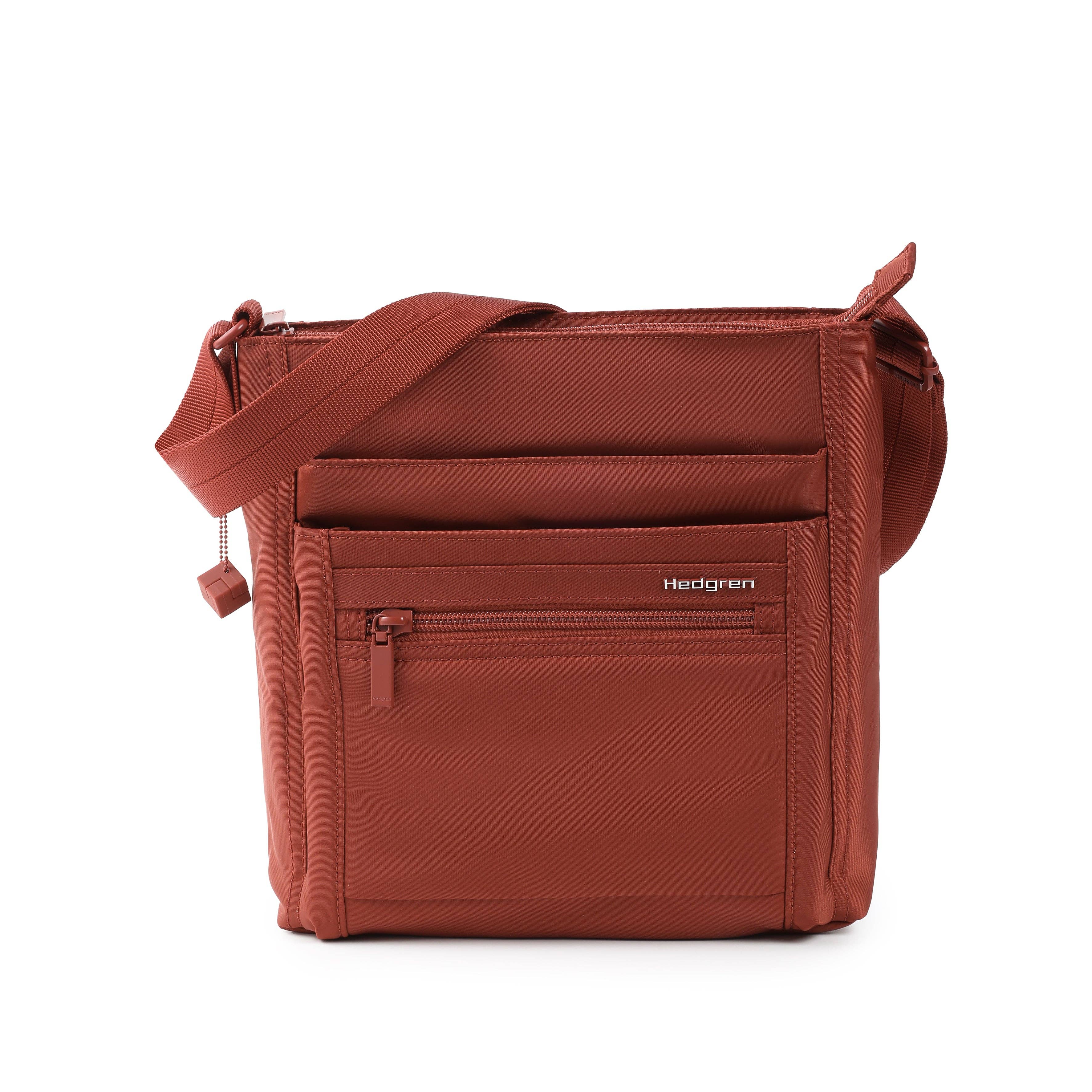 Dahlia Red ORVA | Crossbody + RFID for wholesale on Faire