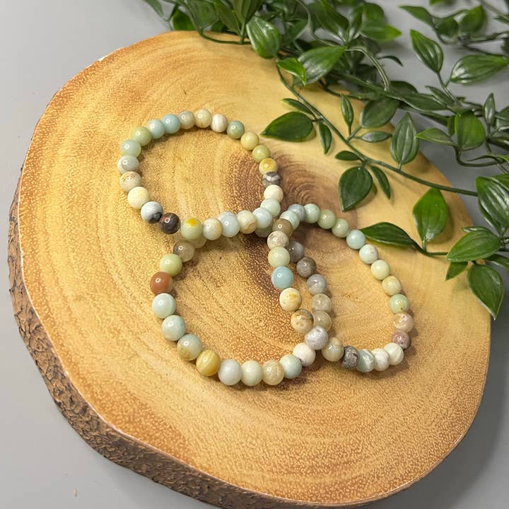 VIE - Wholesale Beaded Bracelet - Crystal Bracelet, 8mm