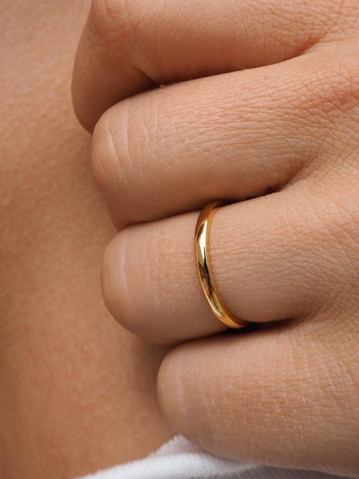 Stapelband | Dun voor wholesale door JacqMaria Jewelry