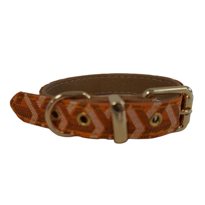 BARK by DOG - Wholesale Pet Collar - Dog - Morel Orange Luxury Collar