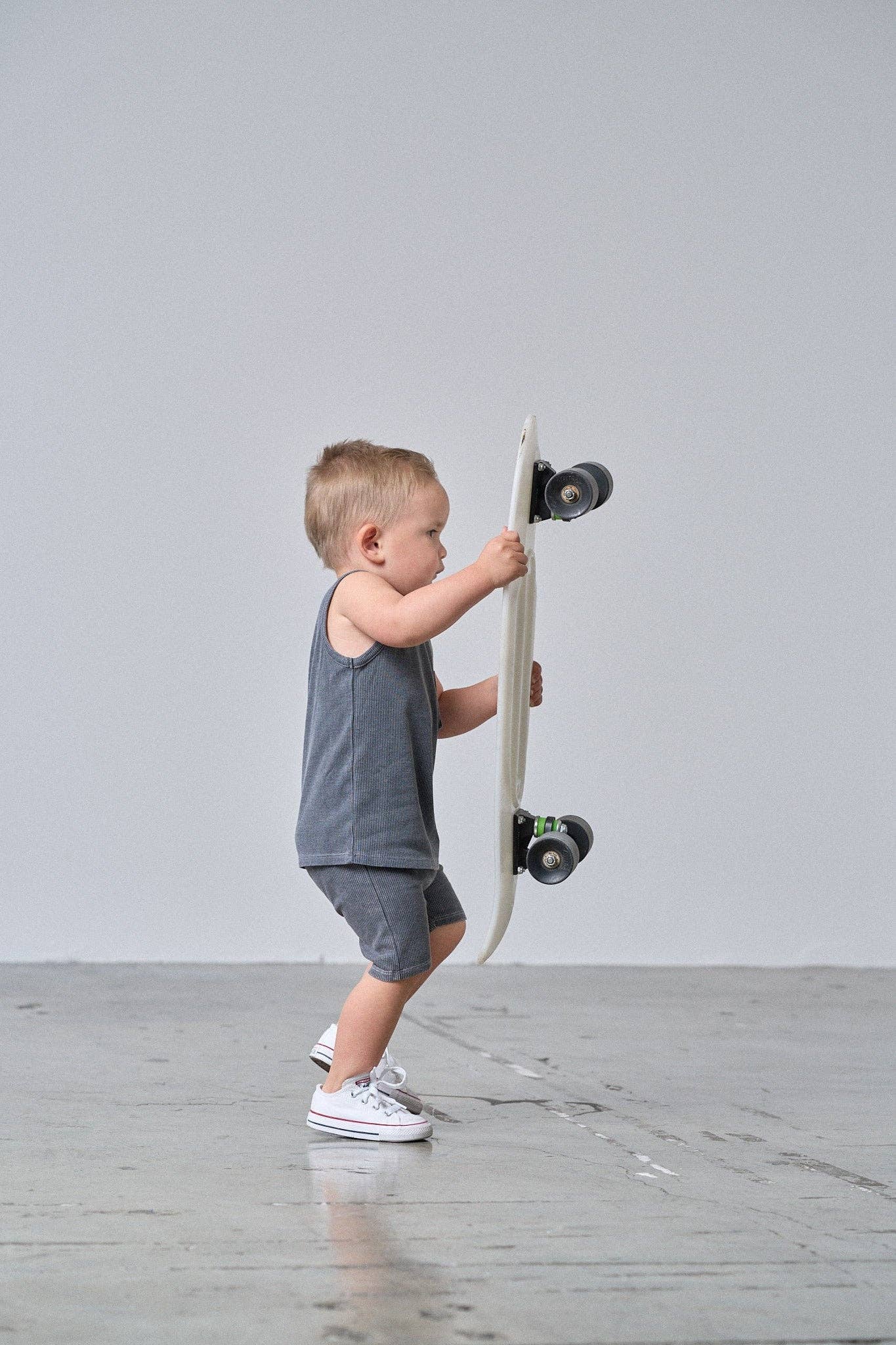 Little Bipsy - Wholesale Shorts - Kids - Acid Wash Ribbed Short - Black5