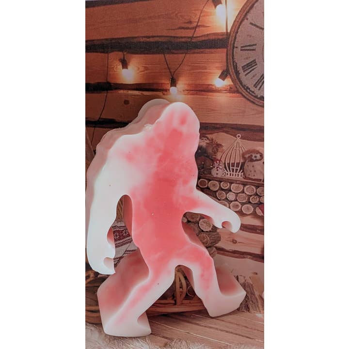 Ginger & Pine Apothecary - Wholesale Bar Soap - Goat Milk Soap | Peppermint Twist Soapsquatch | Holiday Bar3