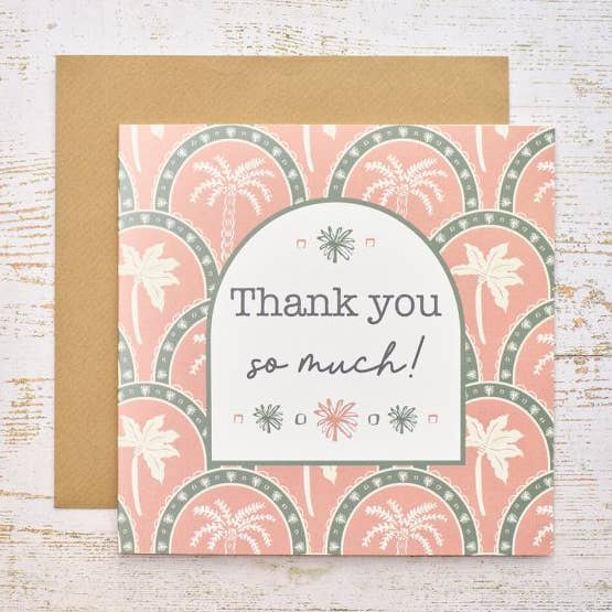 Tarjeta de Agradecimiento Palm Paradise para venta al por mayor de Langs