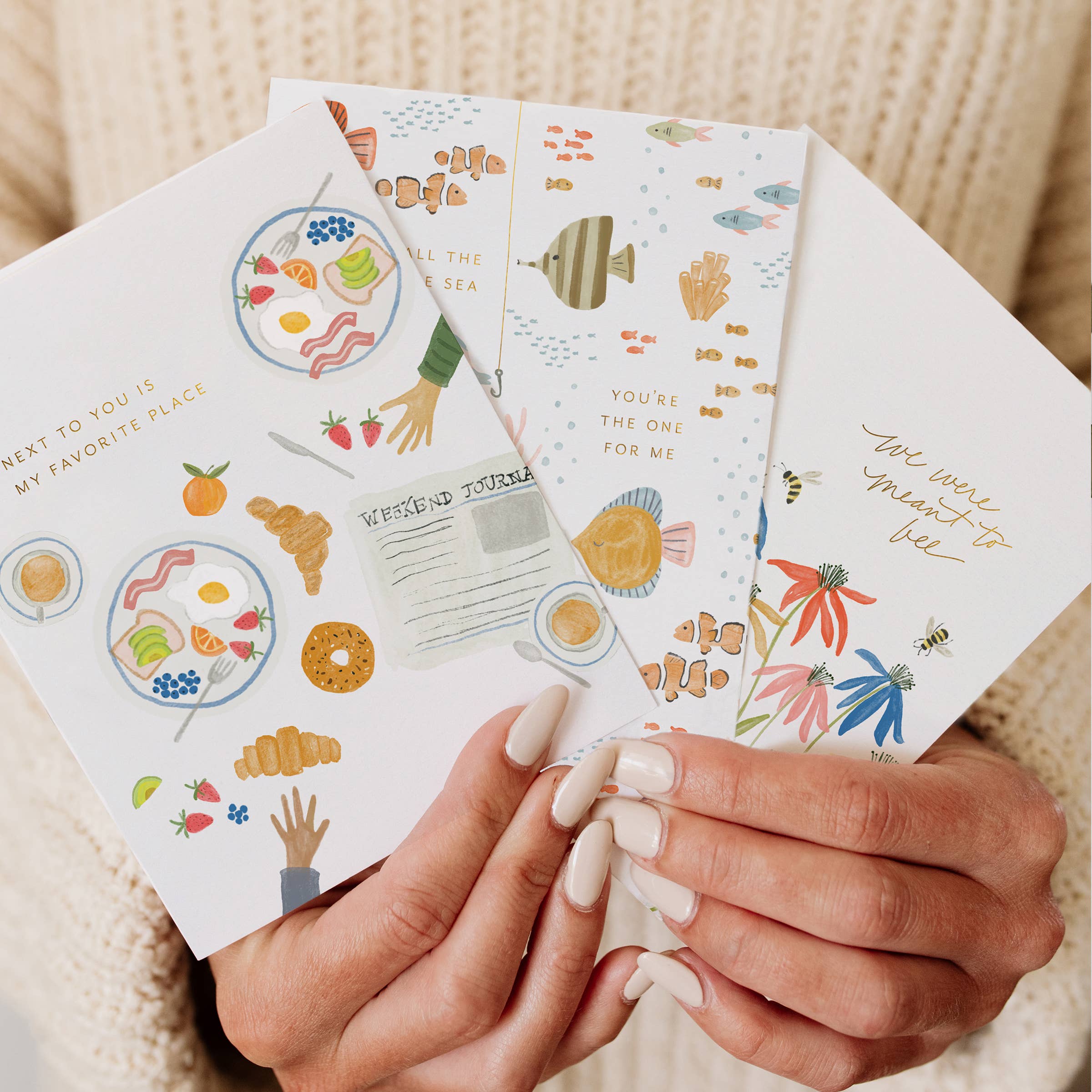 Ramona & Ruth – Großhandel Liebeskarte – Karte „Lieblingsplatz“ zum Brunch2