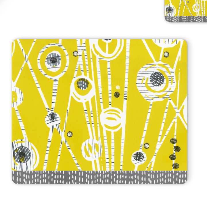 Mustard Meadow Placemat for wholesale by Jenni Douglas Designs