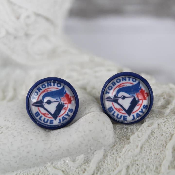 Blue Jays Earrings (not blue frame)
for wholesale by Fiddle & Fox