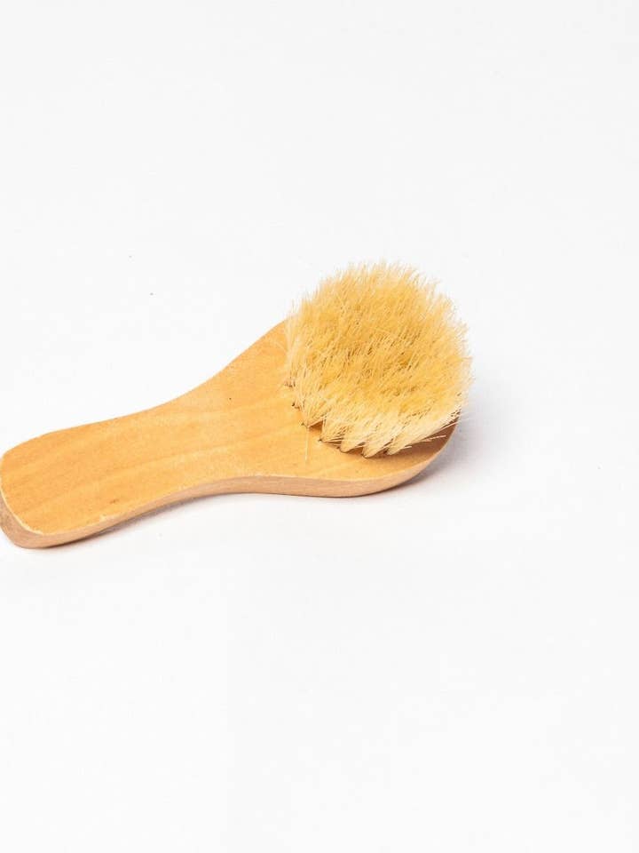 Natural Face Scrub Brush for wholesale by Nature's Weeds Organics